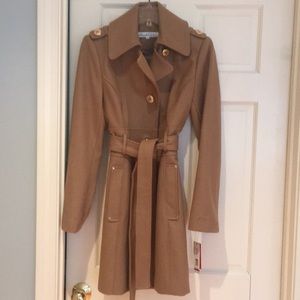 Kenneth Cole long wool coat